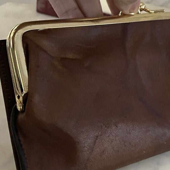 Vintage NOS Buxton Genuine Leather Brown Wallet Organizer Equestrian Vibes - Picture 9 of 11